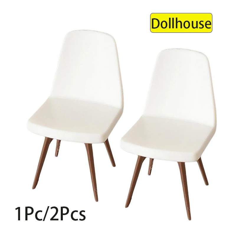 

1/2 шт. 1/12 кукольный домик, имитация мини-стул, модель кукольного домика, мебель, украшение, игрушка, кукольный дом, микросцена, строительный реквизит