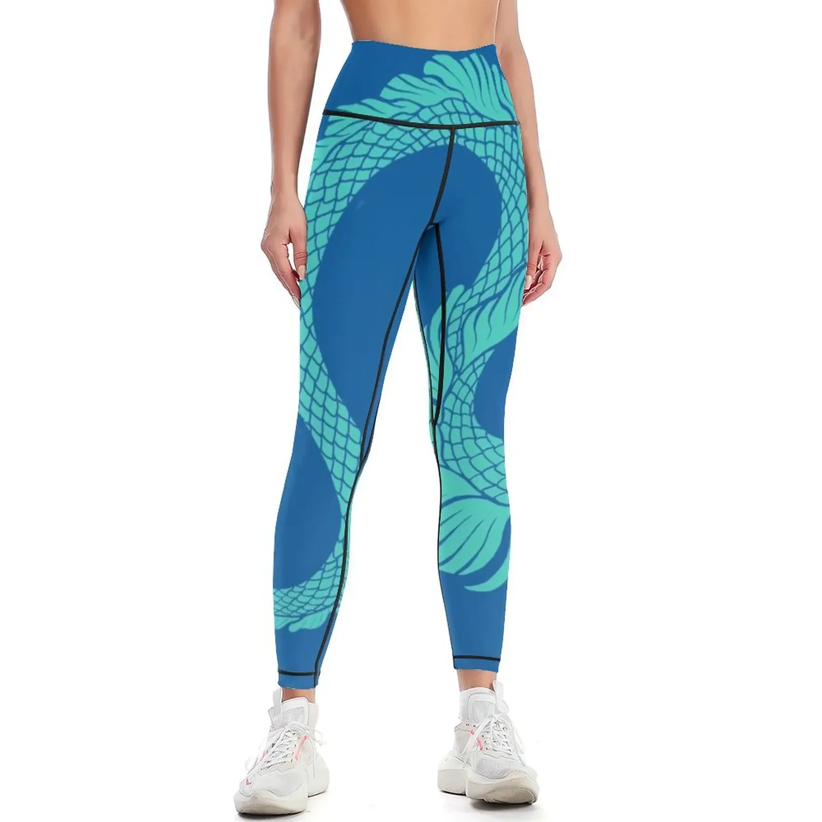 

Sea Serpent Sigil Leggings sport legging sports for gym jogging pants sports for Womens Leggings
