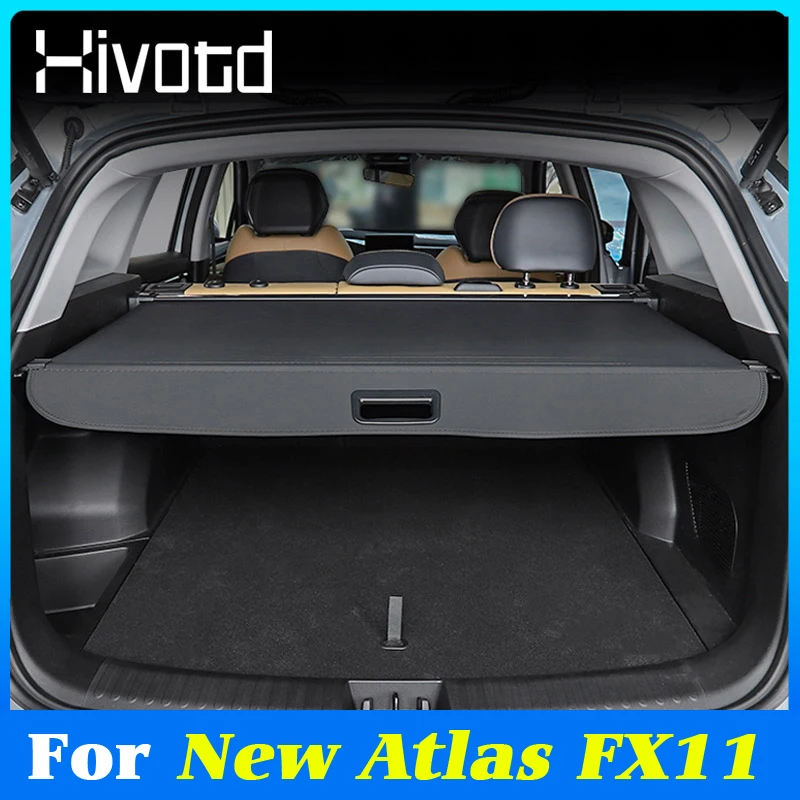 

Стеллаж для хранения заднего багажника автомобиля, опорная крышка, детали внутреннего продукта, аксессуары для Geely New Atlas FX11 Boyue L Starray 2024