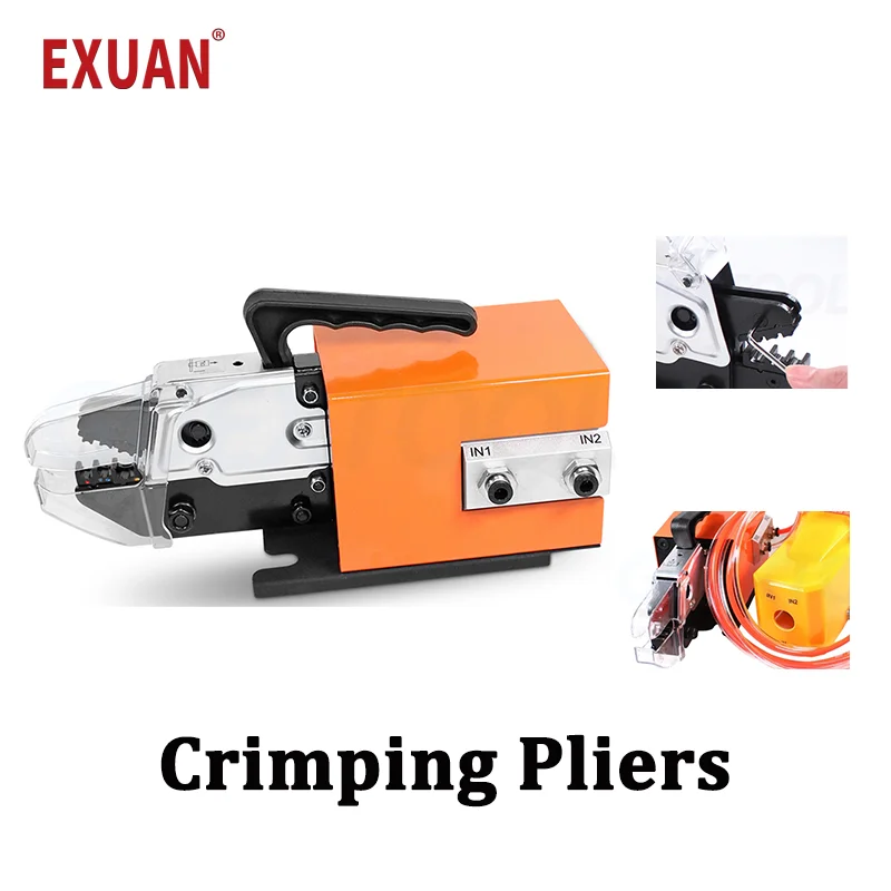 

Pneumatic Terminal Crimping Machine Cold Press Wire Plier Replaceable Crimping Clamp Wire Harness Wiring Terminal Crimping Plier