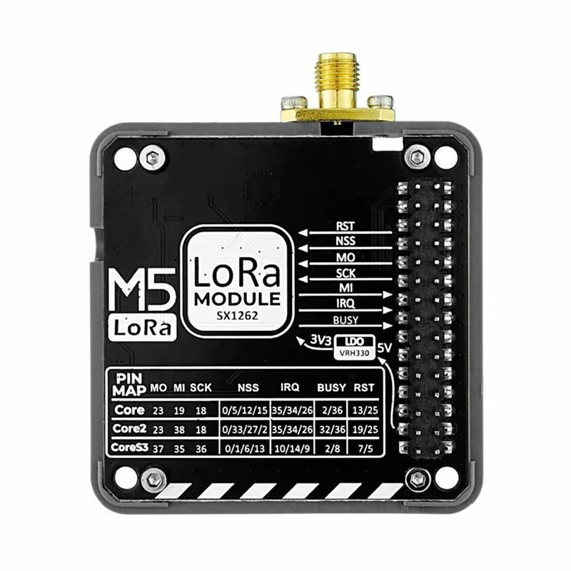 FFYY-For M5stack Lora 868Mhz Communication Module V1.2 With External Antenna SX1262 Solution Long Distance Communication