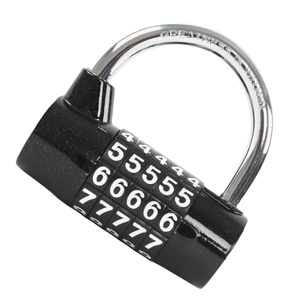 A002 5 Digit Number Combination Travel Password Lock Combination Padlock Zinc Alloy Coded Lock Security Safely Code