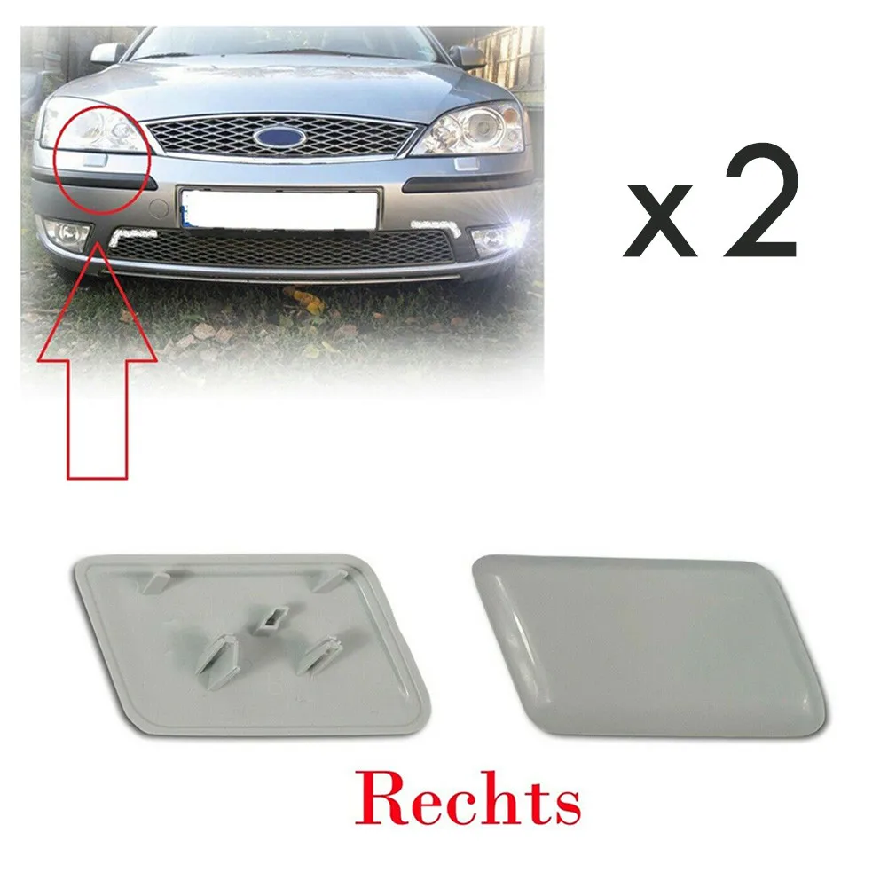 

2x Nozzle Cover For Ford For Mondeo MK3 2000-2007 Headlight Washer Wire Cover JET Cap Right Left 1S7113L018AE, 1S7113L019AE
