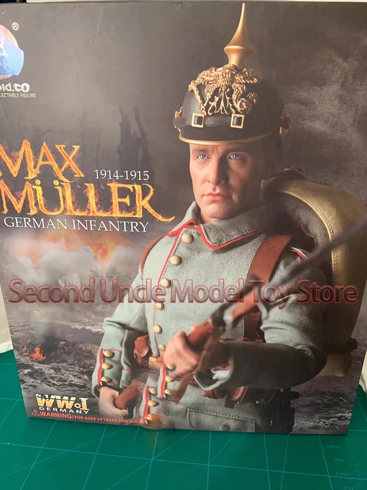 

DID D11002 1/6 German Infantry World War I 12'' Male Soldier Military Action Figure Full Set Collectible Model Toys Gift