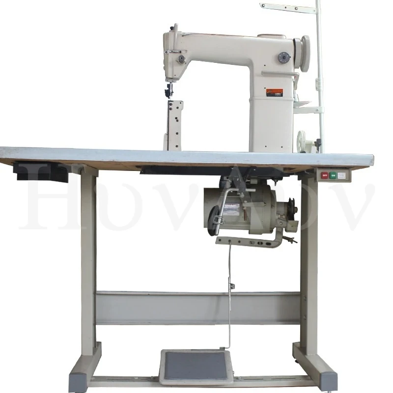 

high head car leather sewing machine single needle industrial column sewing car making shoes and hats thick material PC-810