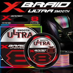 XBRAID Original Upgrade Japan X8 Braid Fishing Line  Multicolor Multifilament Line 8 Strands Fishing Wire  All For Fish New