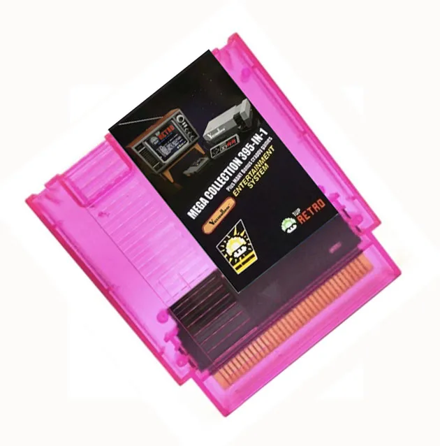 1 Up Cart 395 in 1 GAMES OF NES Game Cartridge for NES Console