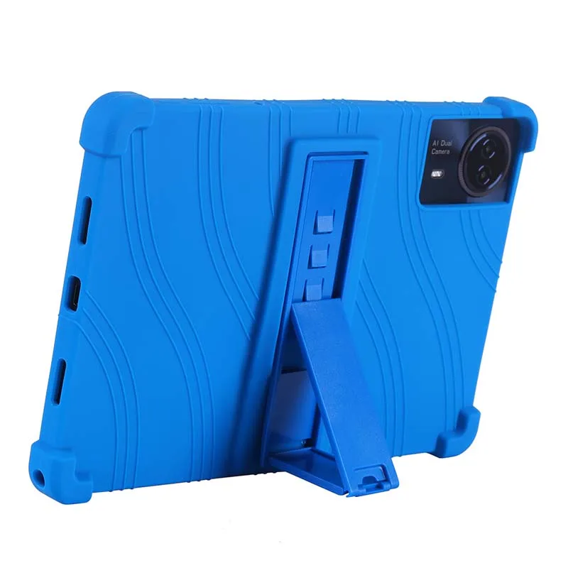 Silicone anti-fall case for Teclast T65 Max silicon drop resistant cover T65Max 13 inch shockproof casing stand holder