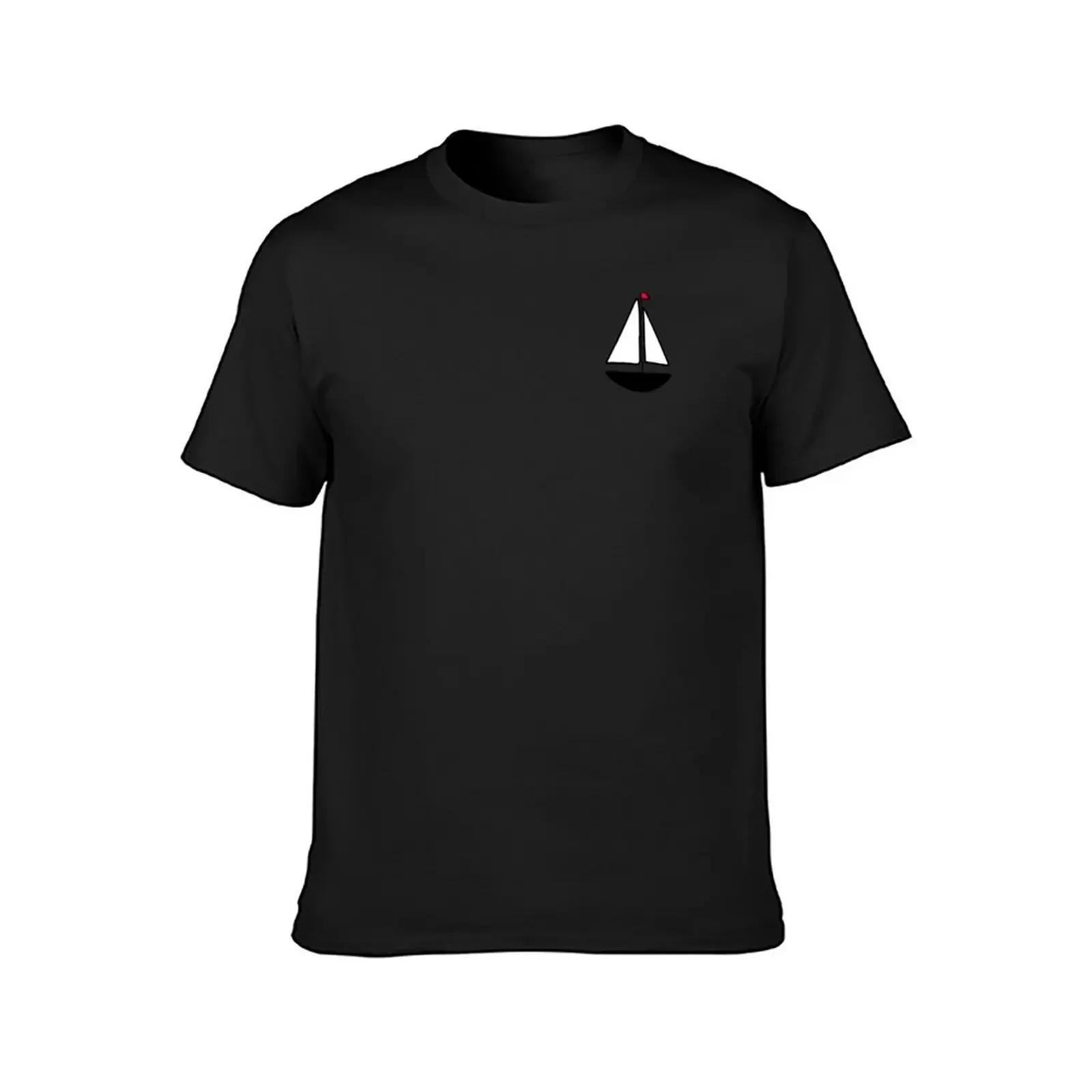 Simple Sailboat T-Shirt cheap stuff quick drying t shirts for men