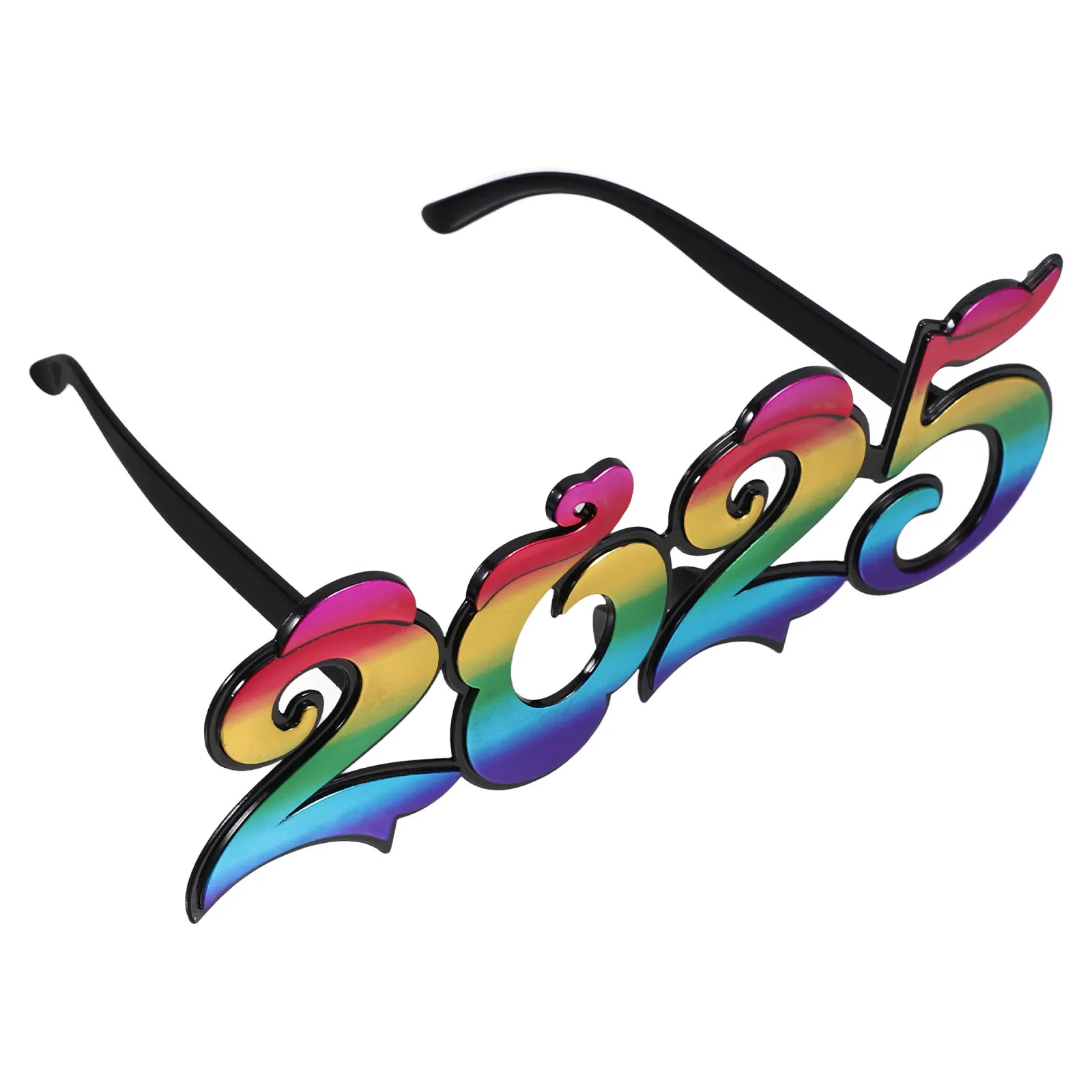 

New Year Digital Glasses Eve Supplies Favors Happy Year's Party Photo Props Eyewear Number Accessories