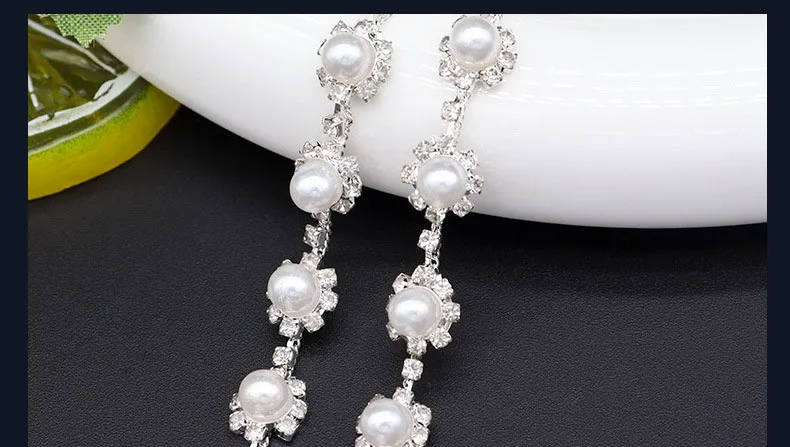 10 Meter Strass-Kette Kristall-Diamant DIY Kleidungszubehör Hochzeit Party Geschenk Dekoration Einlage Perlen Strass-Kette – Detail 4