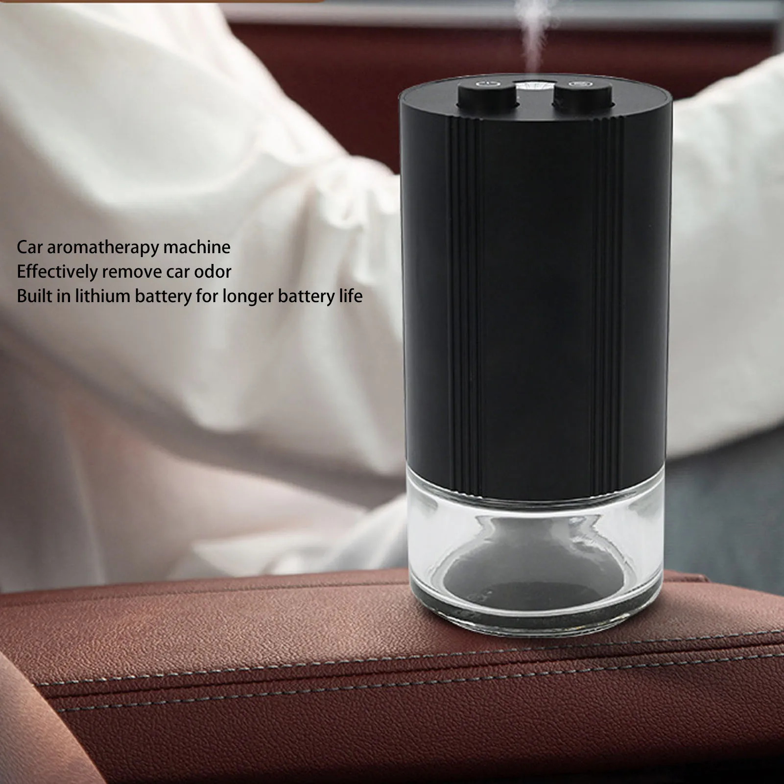 

Автомобильный диффузор для ароматерапии, профессиональный безводный распылитель из алюминиевого сплава, функция таймера, диффузор эфирного масла для дома в автомобиле