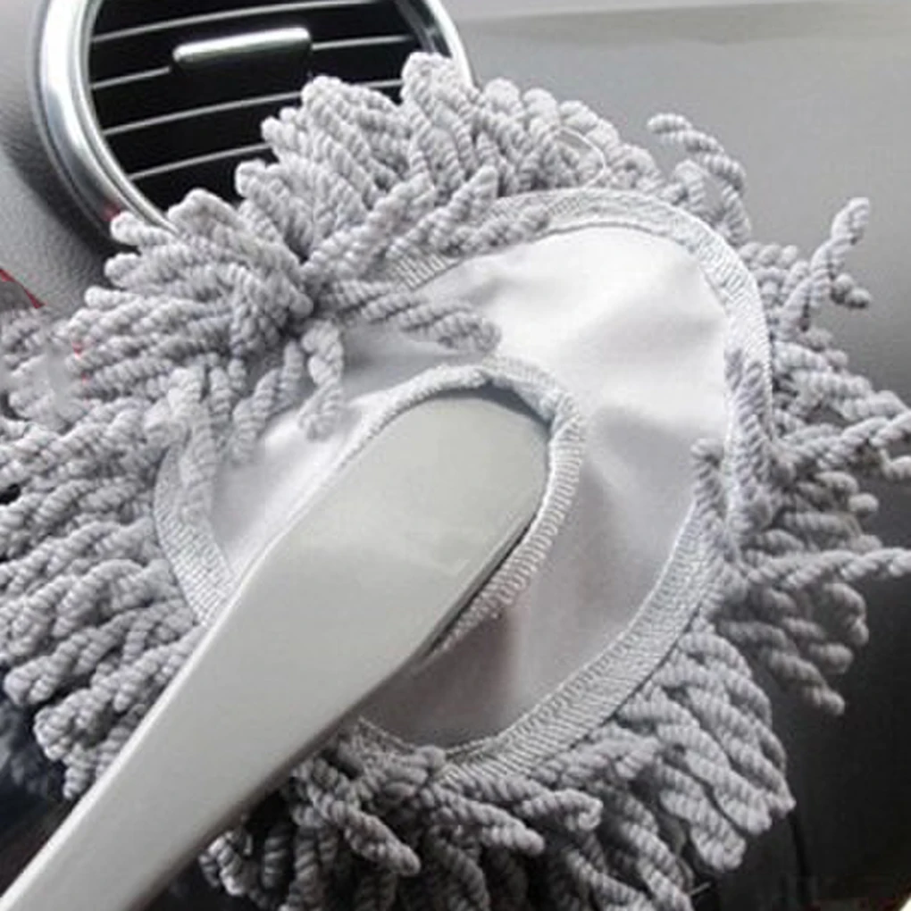 Car Mini Wax Mop Wash Brush Feather Duster Cleaning Sweeping Tool Supplies Window Keyboard Cleaner