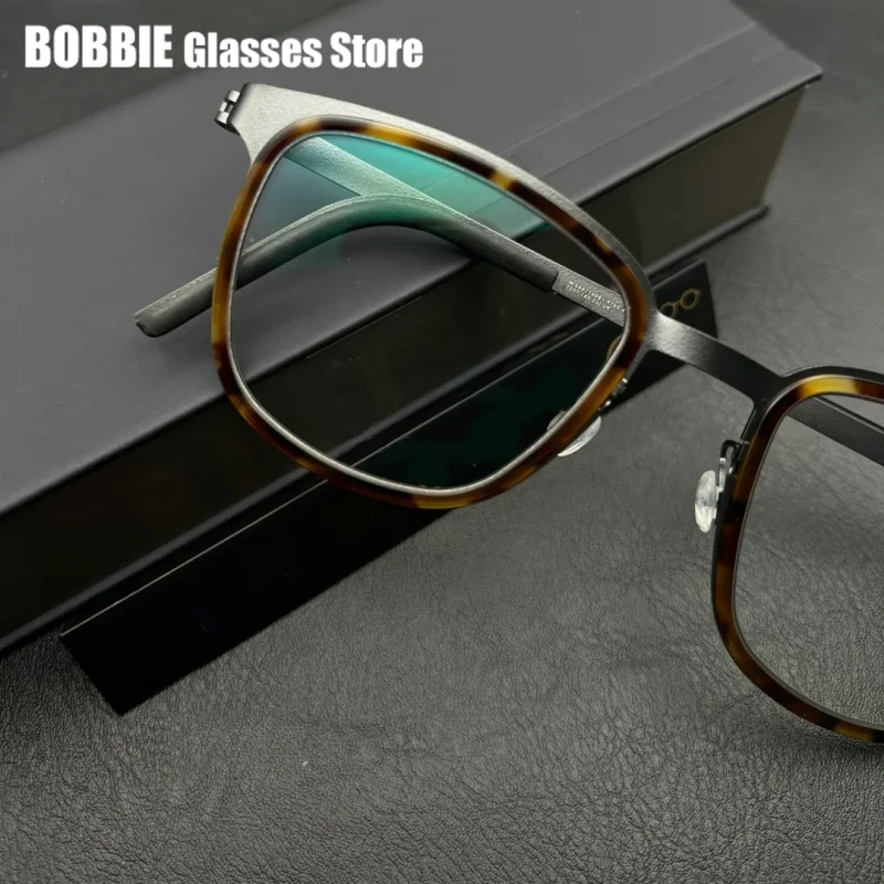 High Quality Denmark Brand Design Titanium Acetate Glasses Frames Men Women Light Optical Eyeglasses Eyewear Ocluos Spectacles