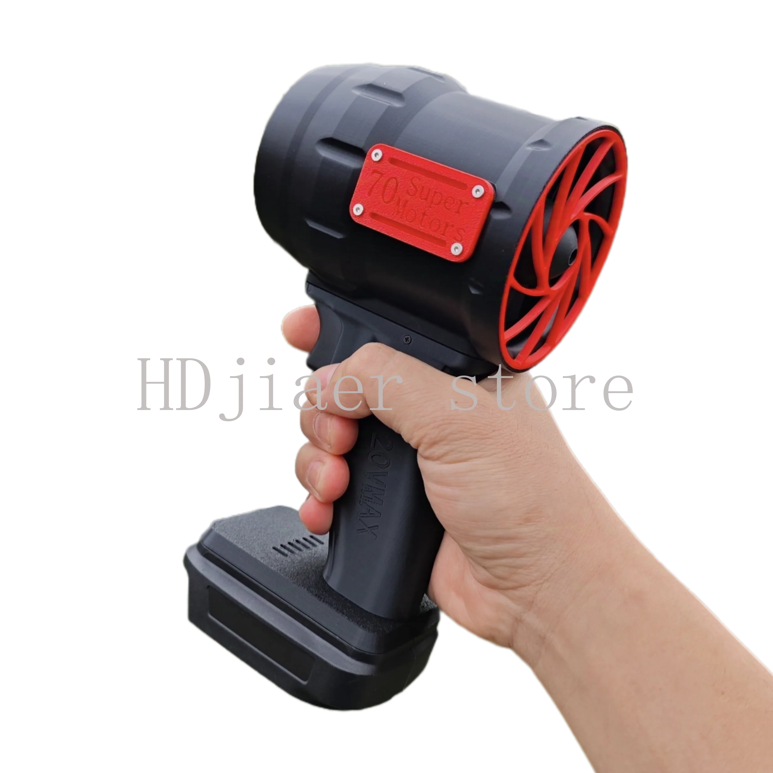 Violent fan, high-power brushless hair dryer, handheld turbo car wash, water blowing, snow blowing artifact