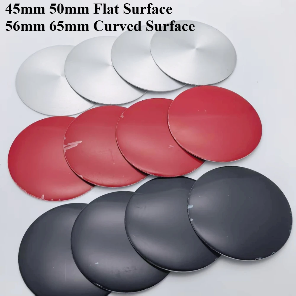 

4pcs 45mm 50mm 56mm 65mm No Logo Emblem Car Stickers Accessories for Car Wheel Center Caps Badge Rim Hubcaps Hub Cover Replace