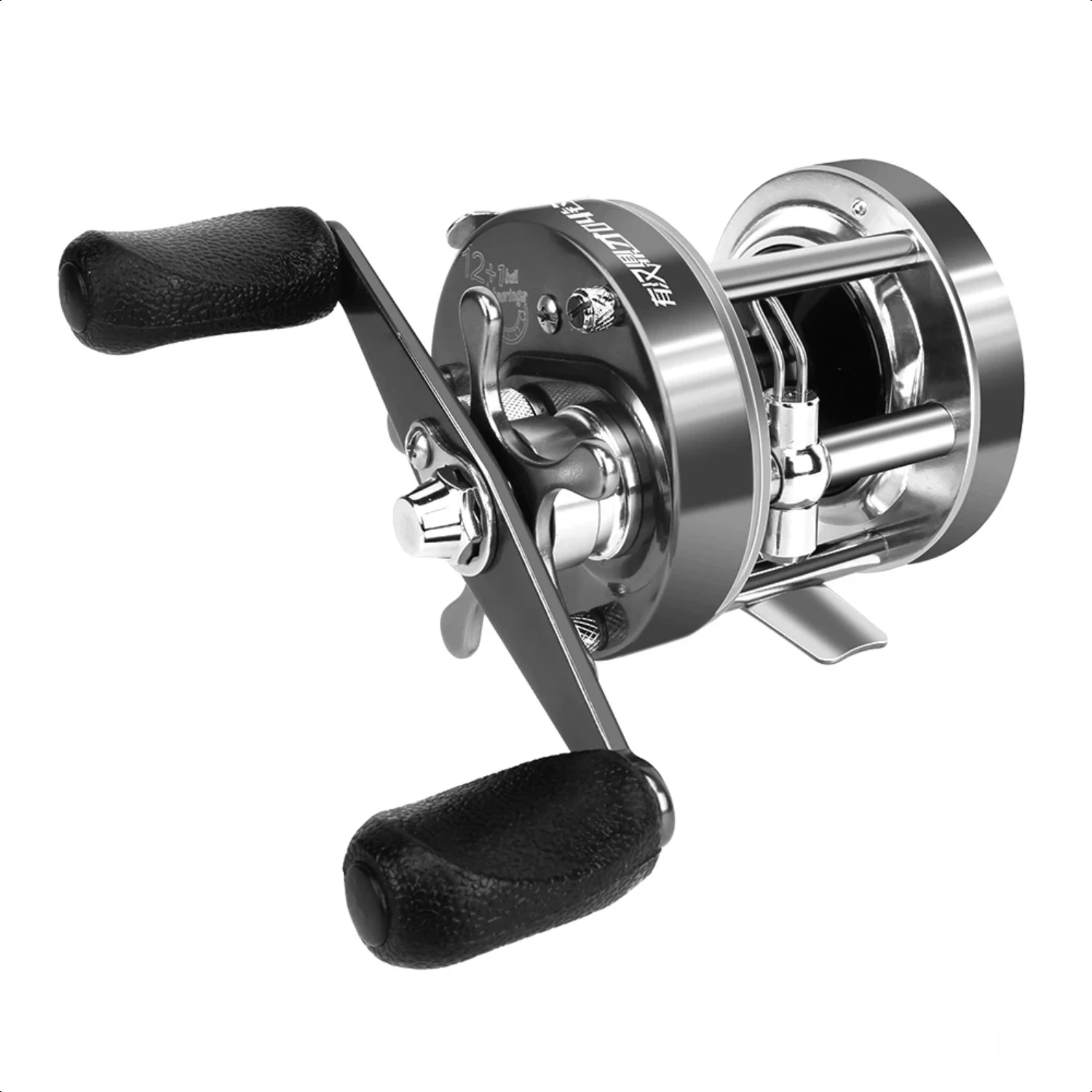 

High Performance Reliable and Durable Round Baitcasting Reel for Pike Fishing with Smooth Operation - Featuring 5.3:1 Gear Ratio