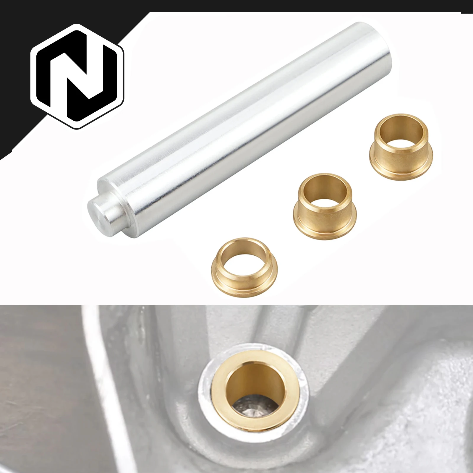 NICECNC For KTM EXC250 EXC300 XC 250 300 XCW250 XCW300 TPI 2019-2025 EXC XC XCW Motorcycle Electric Starter System Bronze Bushes