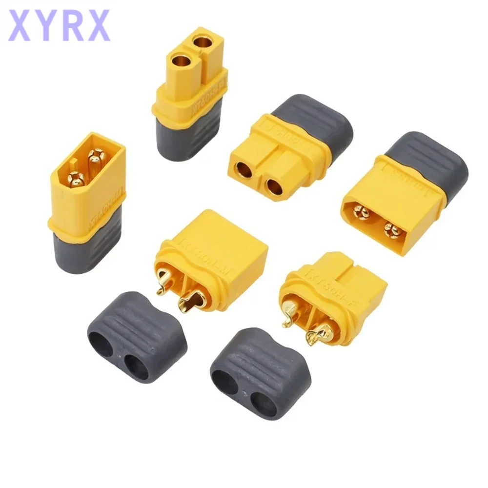 5/10 PCS XT60H Connector Plug with Sheath Housing Male / Female XT60 plug for RC Lipo Battery cars fpv drones Airplane car