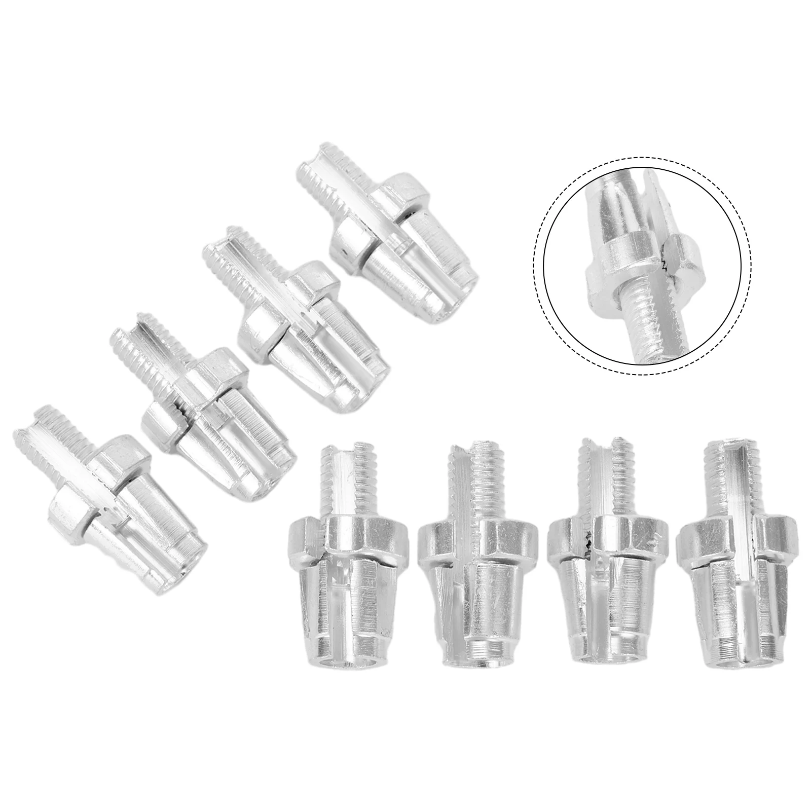 Brake Lever Adjustment Screw Regulator Screws Right Left 8Pcs Adjusting Screw Aluminum Alloy Brake Cable 2023 New