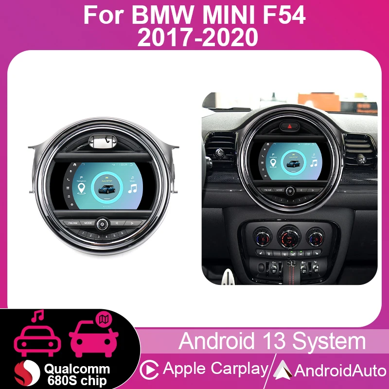 

Upgrade Screen Carplay For BMW Mini Cooper F54 EVO 2017 Android 13 Car Auto Radio Screen Multimedia Player Car Stereo Navigation