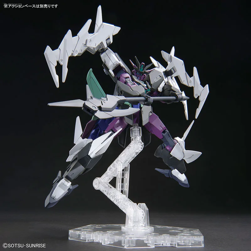 BANDAI-figuras de acción de ANIME, Kit de montaje de plástico, HG, 1/144 GBM, GBM06, PLUTINE, GUNDAM, regalo