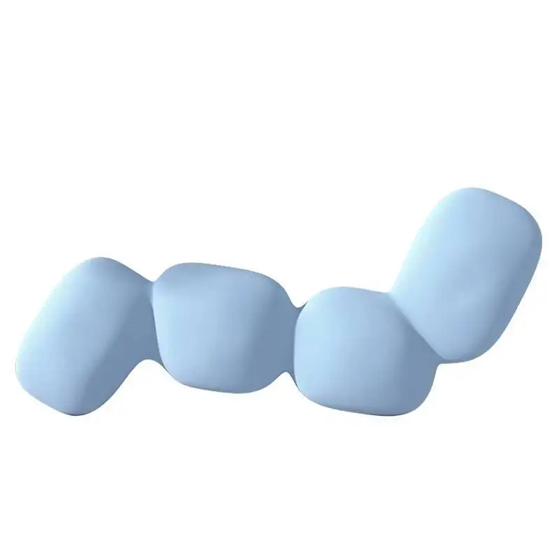 임산부를 위한 메모리폼 침대용 바디필로우, 아이스 실크 소재로 편안한 수면을 위한 긴 베개, 정형외과용 장식 쿠션