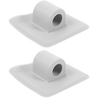 2pcs Motor Buckle Accessories PVC Material Kayak Motor Mount Bracket Boat Fixing Support Inflatable Fishing Supplies