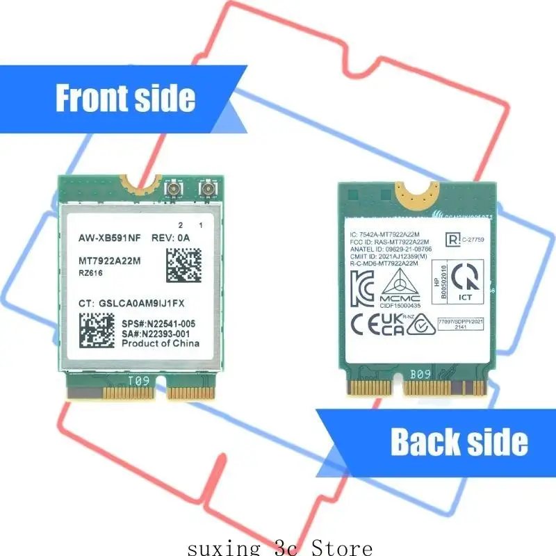 E8BE XB591NF MT7922 WIFI 6E Сеть.