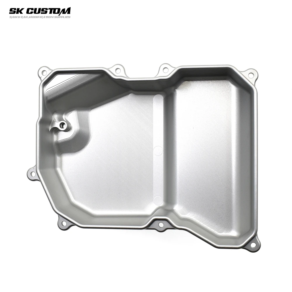 SK CUSTOM auto parts forged aluminum alloy CNC transmission oil pan for BMW MINI Cooper ALL4 One JCW R55 R56 R57 R58 R59 R60 R61