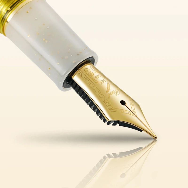 Japanese Pent x Sailor Fountain Pen Limited Edition 14K Gold Pointed Pen Lemon Series Acrylic Resin stationery supplies Ink Pens