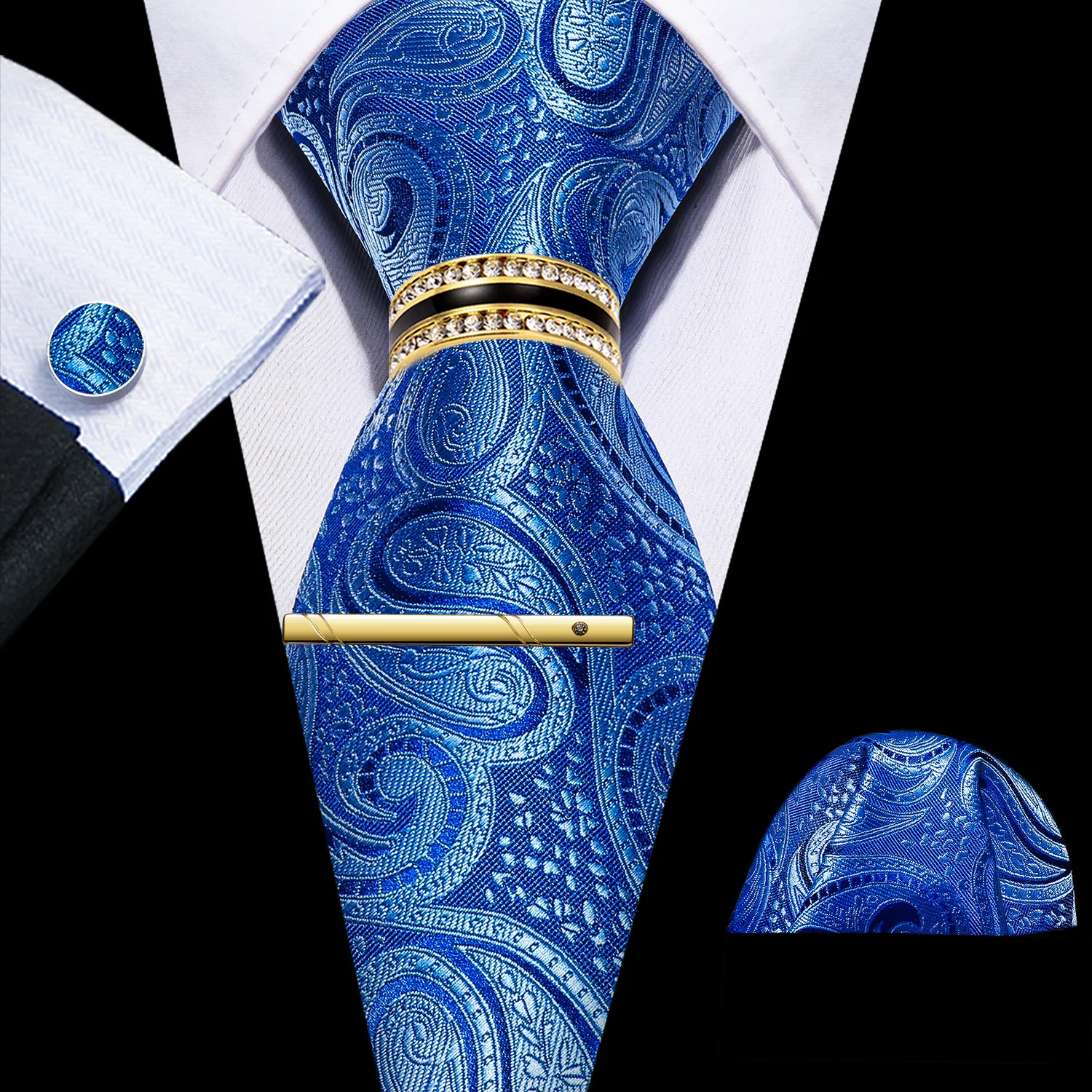 gravata-masculina-classica-rosa-azul-verde-floral-jacquard-moda-lacos-lenco-abotoadura-clipe-anel-conjunto-festa-de-casamento-evento