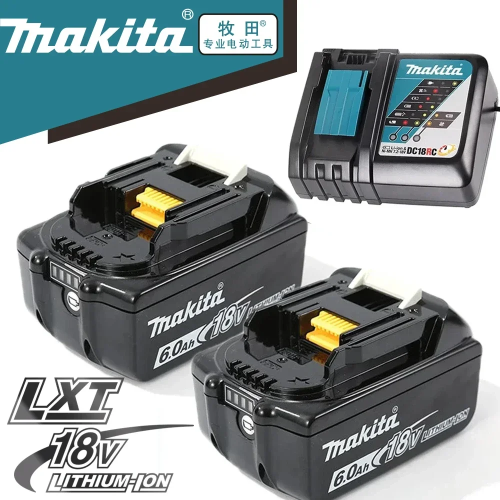 

100% Genuine Makita 18v Rechargeable Battery, For makita 18 v battery BL1850 BL1830 BL1815 BL1860 Replacement Power Tool Batter