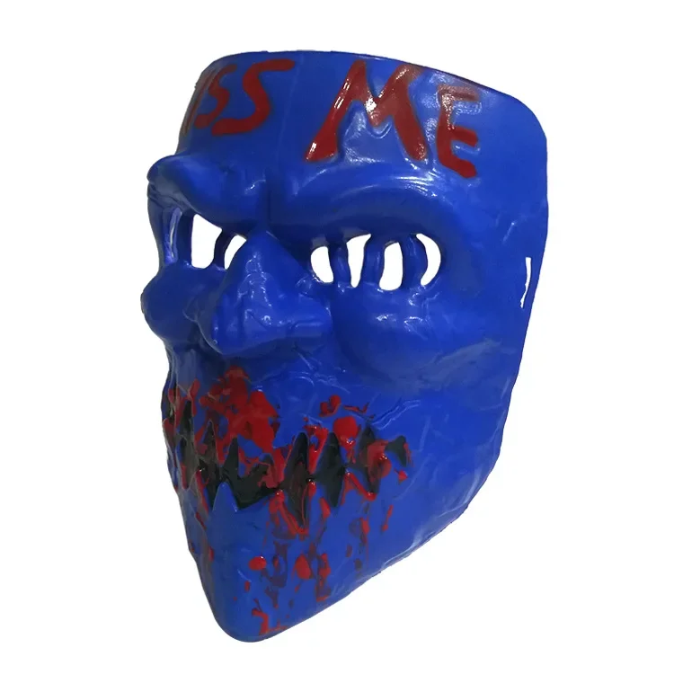 Graffiti töten mich Maske Smiley-Maske menschliche Entfernung Plan Maske alte Männer und Frauen küssen mich Maske Halloween-Maske Voll gesicht Cosplay-Maske – Detail 26