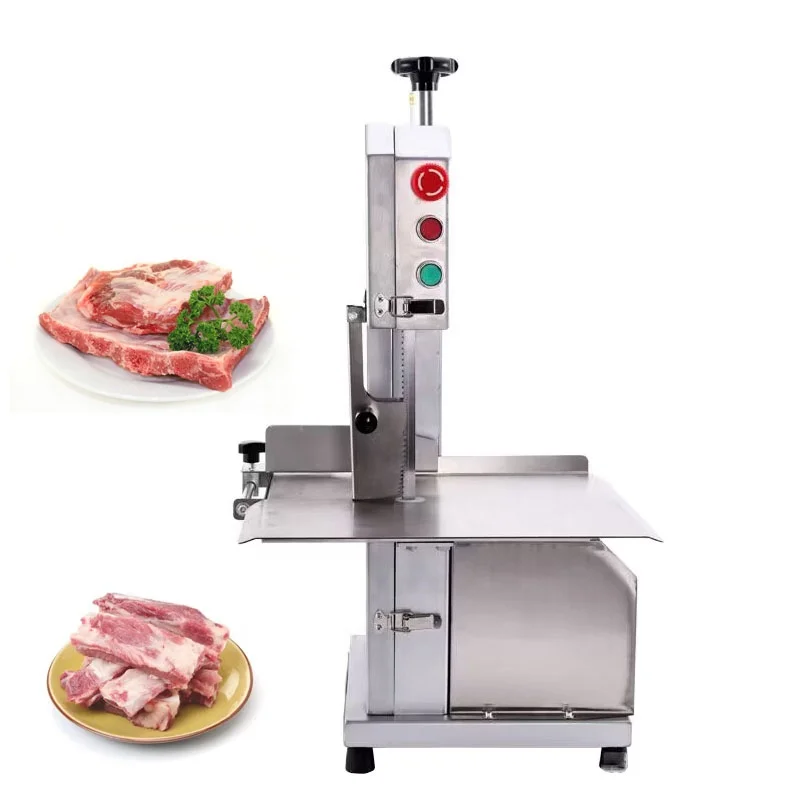 Stainless Steel Commercial Large Meat Slicer / Fish Cutting Machine / Meat Bone Saw Machine