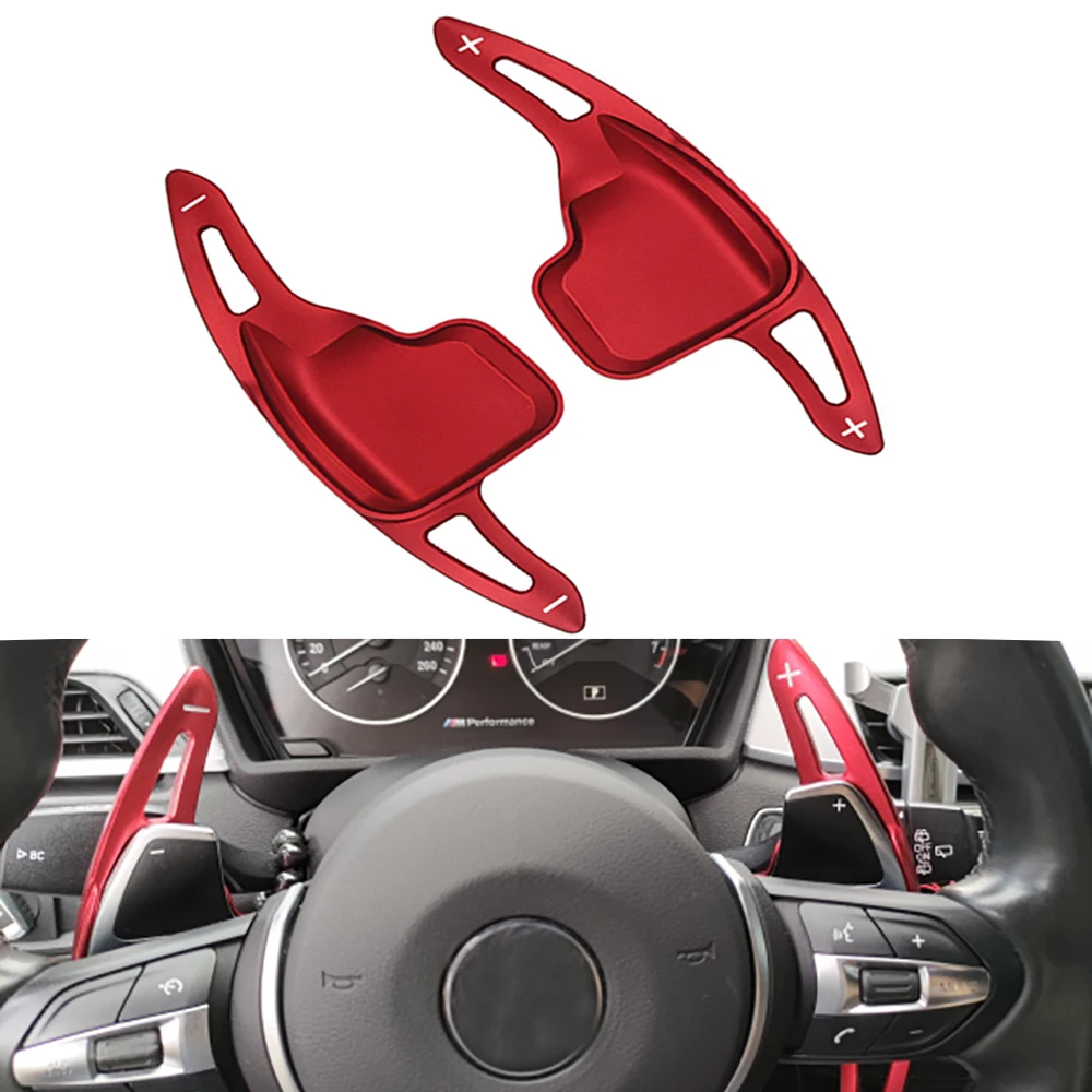 Paddle Shifter For BMW F30 F31 F32 F10 F20 F15 F16 X1 X3 X4 X5 X6 1 2 3 4 5 6 7 Series Steering Wheel Extension 2pcs