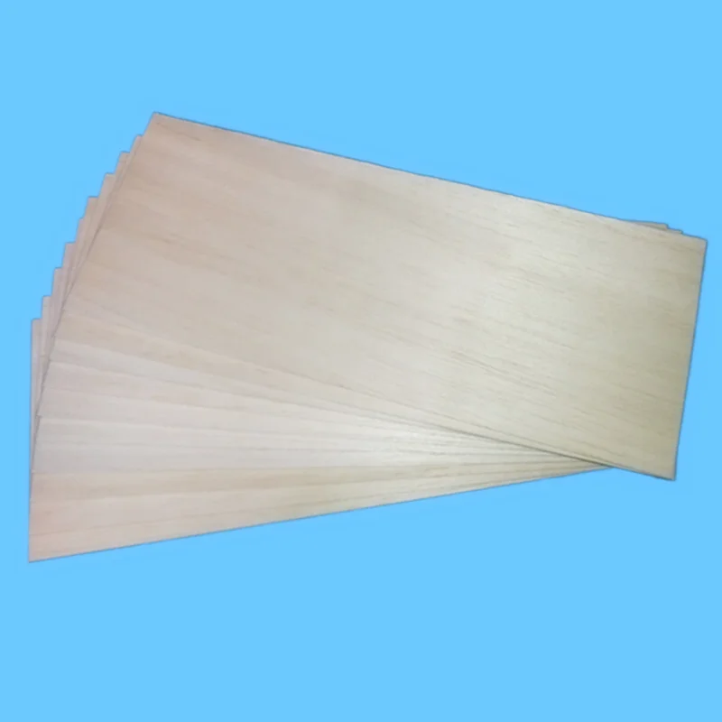 5 pcs Balsa Wood Sheets ply 150/200/250mm long 100mm wide 0.75/1/1.5/2/2.5/3/4/5/6/8/10mm thick for Craft DIY Project