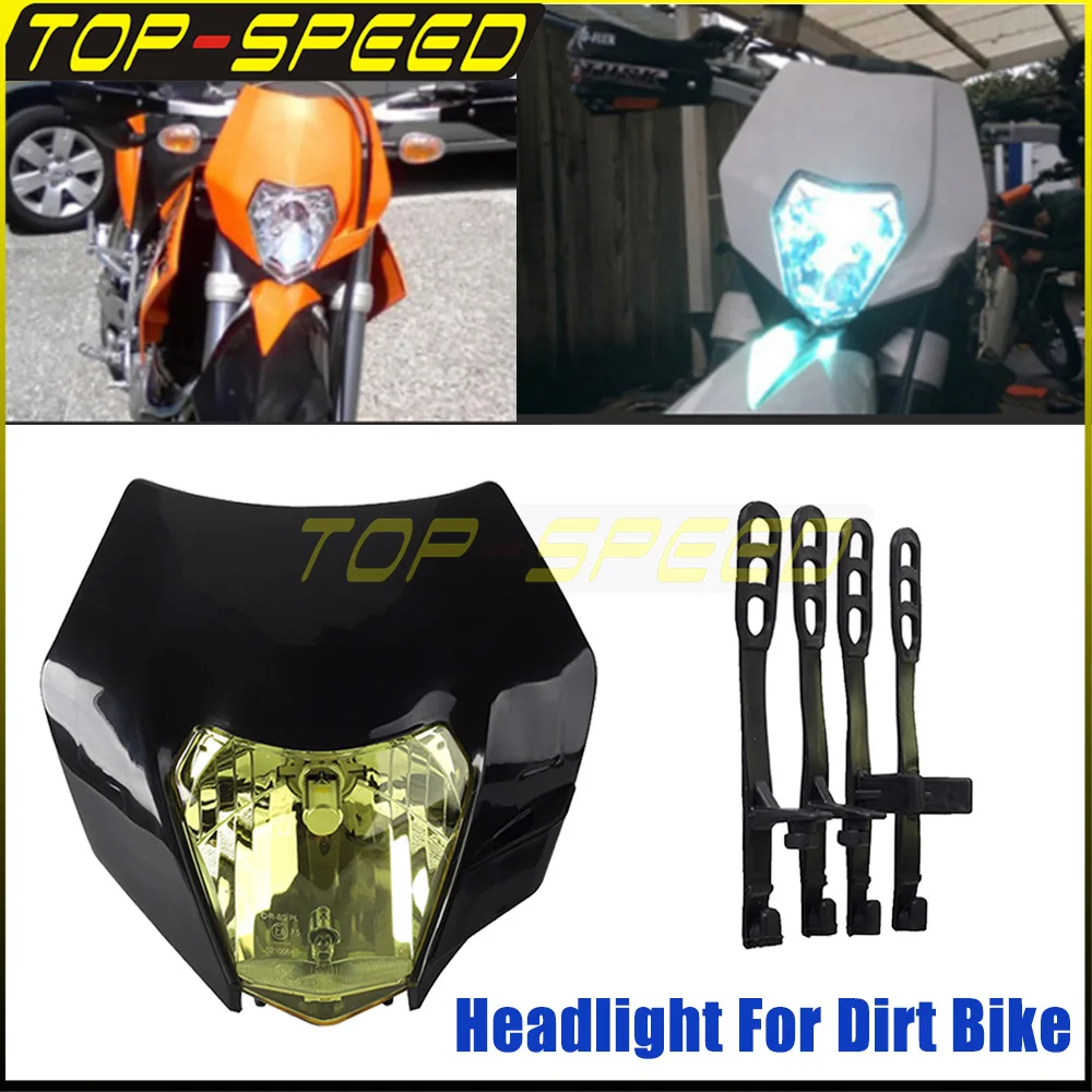 Motorcycle LED Headlight Headlamp For 690 SMC Enduro R EU US FREERIDE 250 AU 250 300  XC-W Six Days TPI Erzbergrodeo US 2018-20