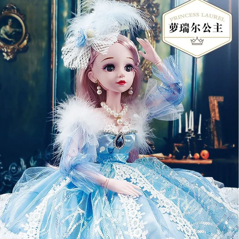 1/3 BJD 드림 페어리 인형 장난감 기계식 관절 바디 중국 스타일 컬렉션 인형 의상 신발 메이크업 포함 60cm