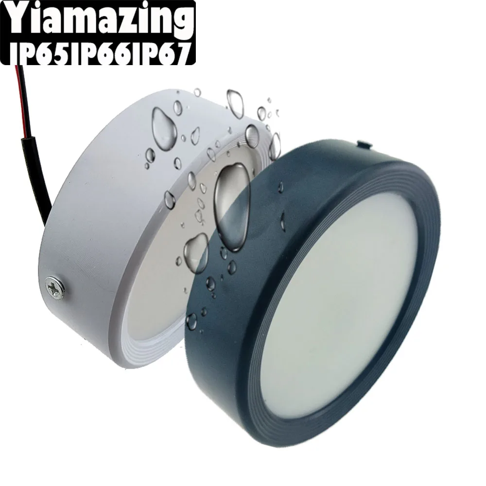 IP67 Outdoor Waterproof IP65 IP66 220V Kitchen LED Downlight 9W 12W 15W 18W 24W Bathroom Toilet LED Ceiling Lamp Spot Light