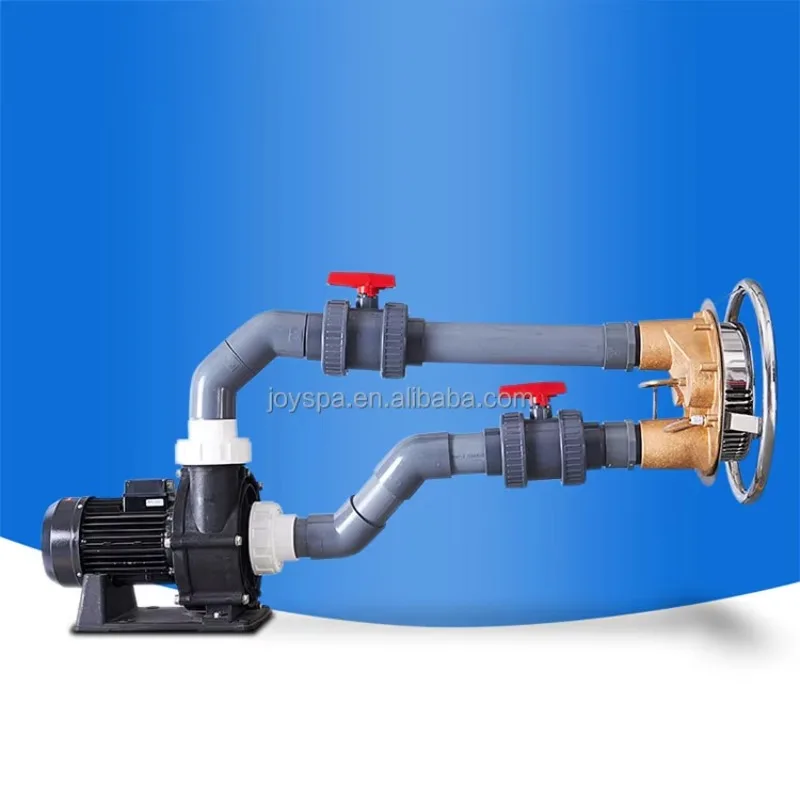 

Pikes Factory Swim Jet PK3000 Durable Stainless Steel Counter Current Trainer for Concrete or Liner Pool with Massage Feature