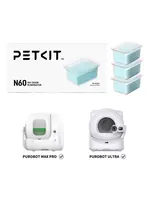 Petkit Pet Eliminator N60 Exclusive For PUROBOT Ultra Self-Cleaning Litter Box, Cat Toilet Odor Control(Pack Of 3)