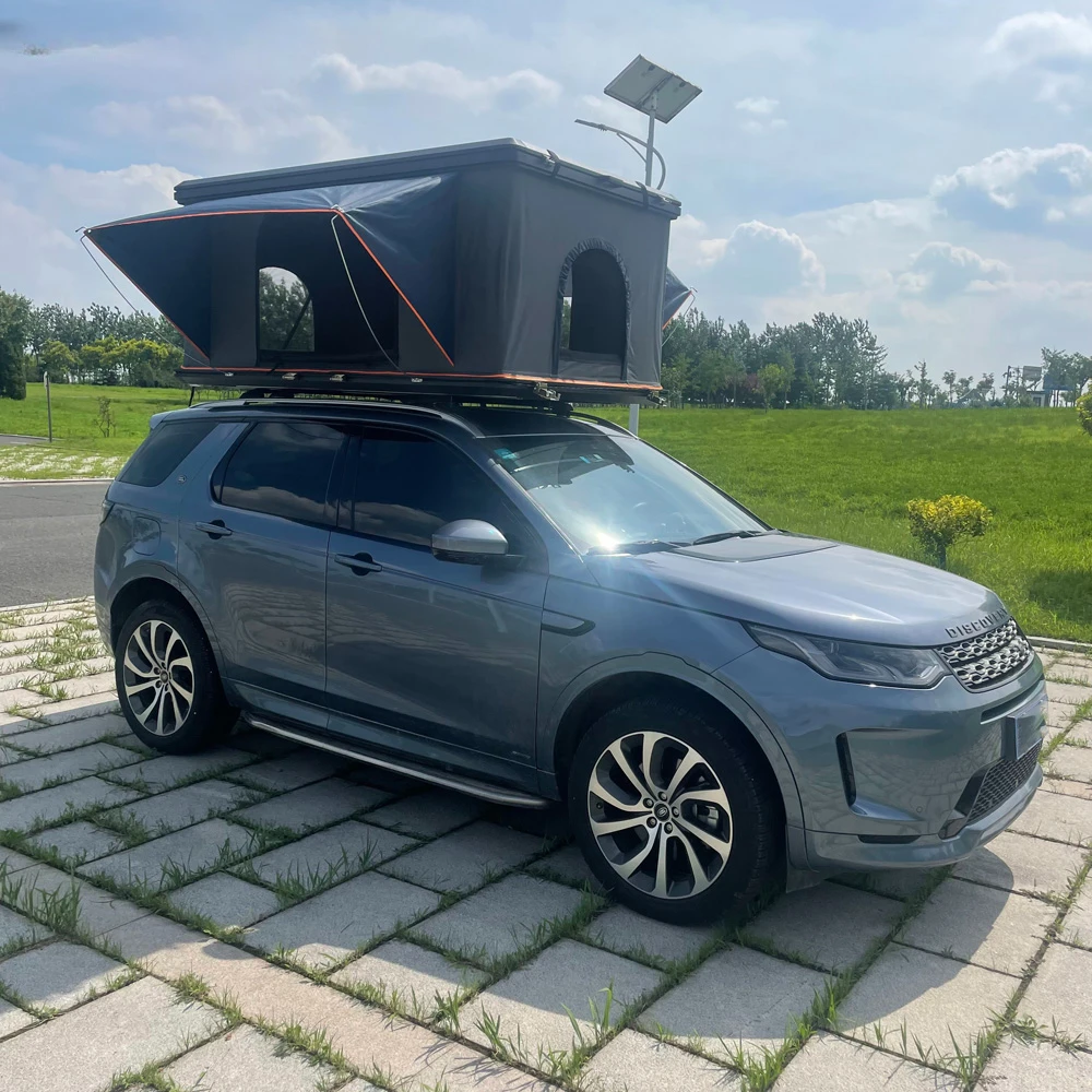 Durable aluminum hard shell roof top car tent box Very quick to set up car tent tienda techo coche for cars