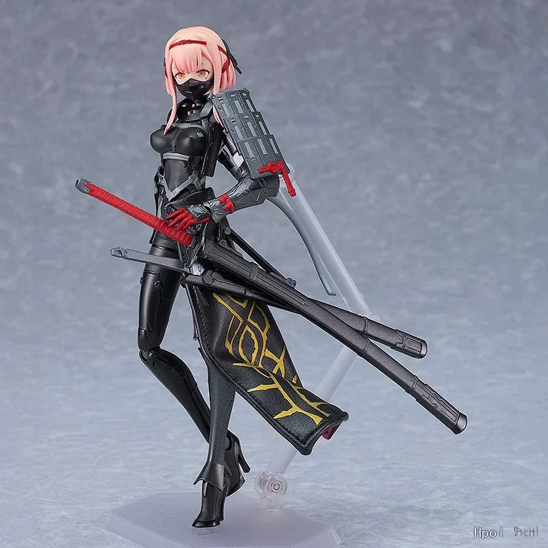 

Figma 621 Samurai Falslander Mecha Musume Articulated Action Figure Collectible Model Desktop Decoration Gift For Anime Fans