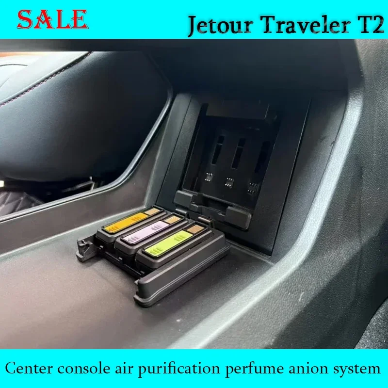 

Fit for Jetour Traveler T2 2025 Center Console Air Purification System with Perfume And Anion Generator Interior Auto Accessory