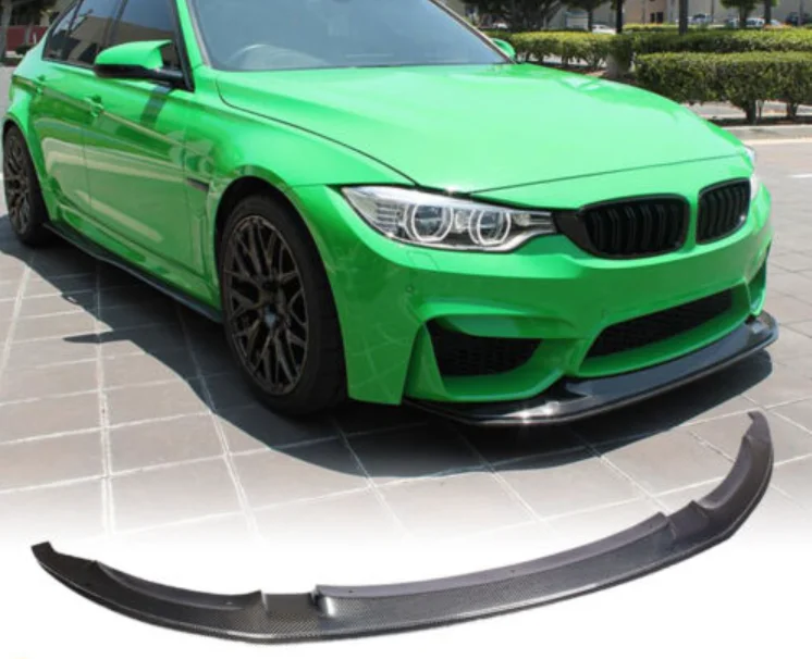 

ATV&UTVHigh-Performance M3 M4 Carbon Fiber Front Bumper Lip for BMW M3 M4 F80 F82 2014-2019