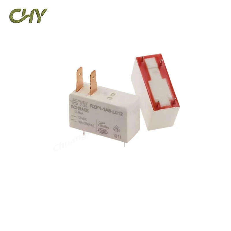 1Pcs TE TYCO Relay RZF1-1A6-L012 4Pin 16A 12V Water Heater Microwave Oven Relay