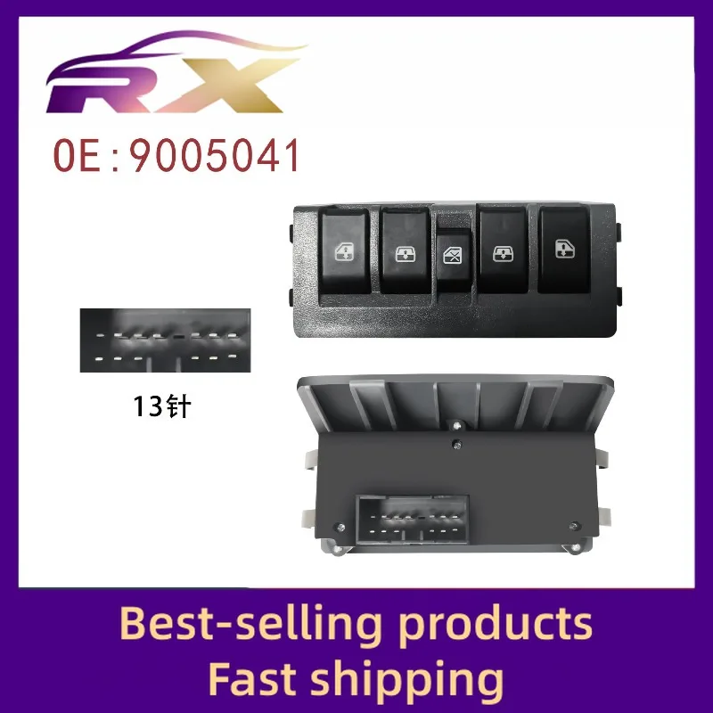 9005041 Adapted to Chevrolet's new Sail five-button 13 electric window control assembly glass lifter switch