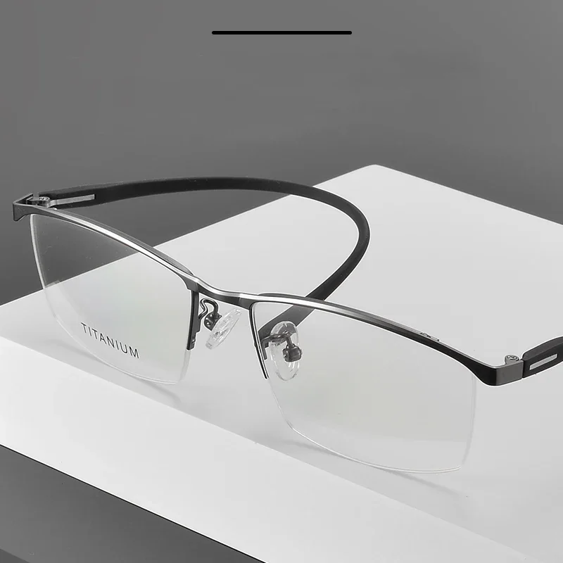 BCLEAR gafas graduadas progresivas personalizadas para hombres con lentes gafas multifocales gafas fotocromáticas ópticas de alta miopía