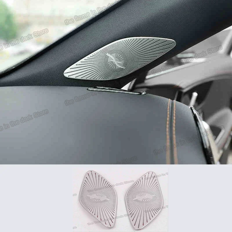 audio Car Front A Post Sound Speaker Cover for Mercedes Benz A Class A200 A180 2019 2020 W177 Auto 2021 2022 2023 rear door trim